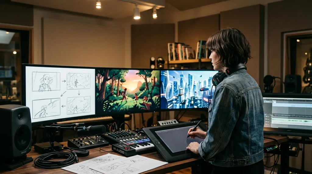 Animated Music Video Studio