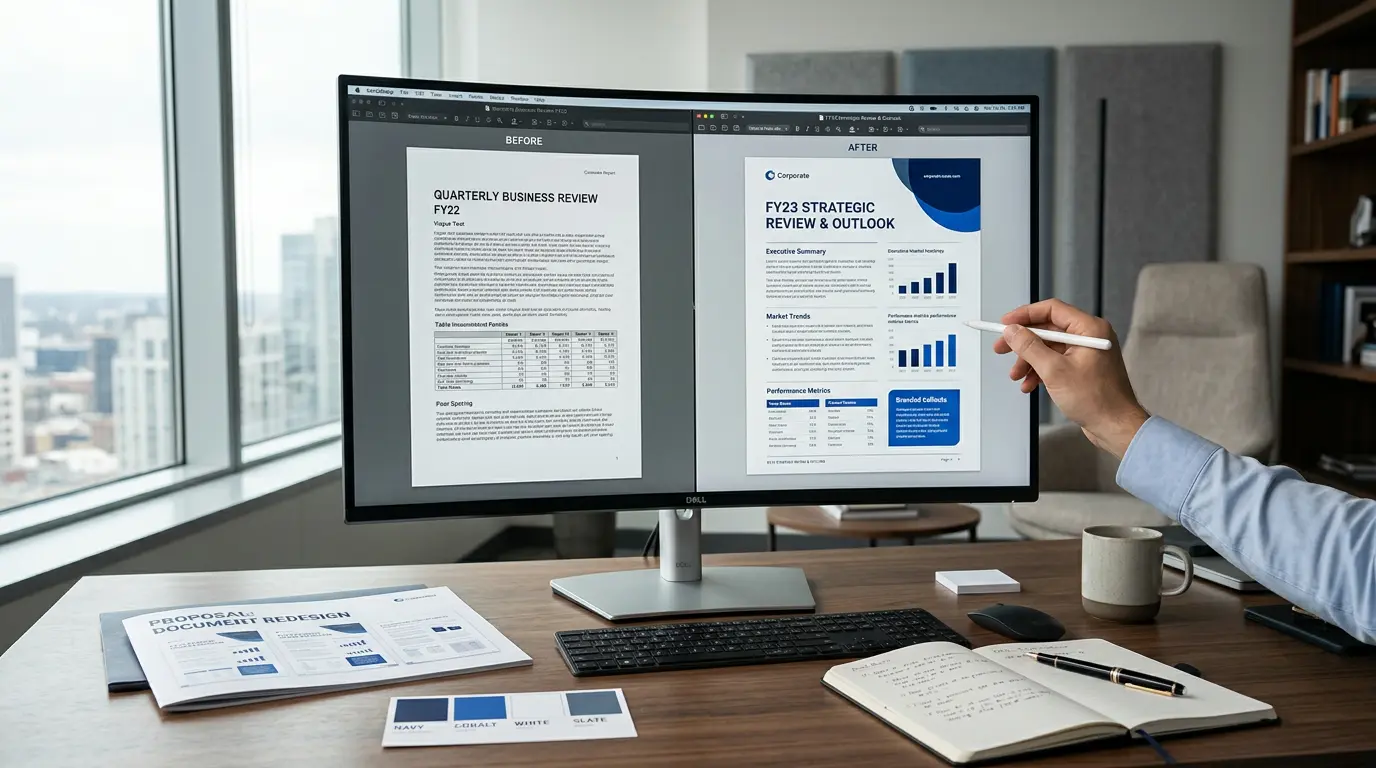 Document Redesign Services: A Complete Guide for Modern Businesses