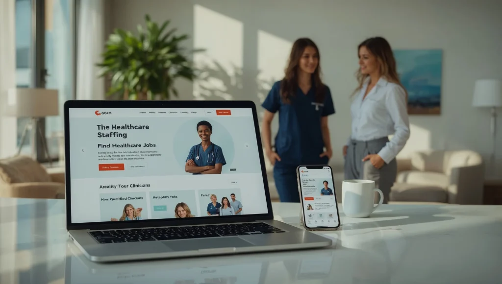 Medical Staffing Website Design