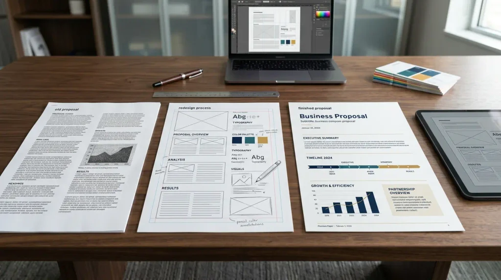 Professional Document Redesign Services